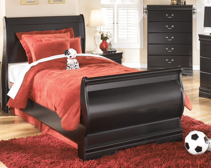 Huey Vineyard  Sleigh Bed