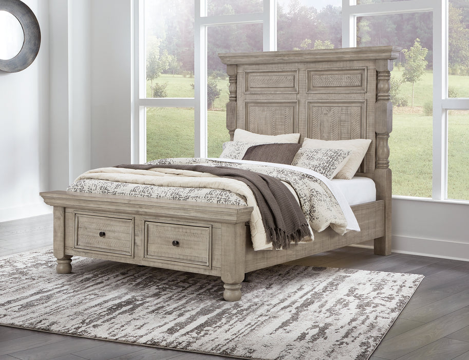 Harrastone Queen Panel Bed