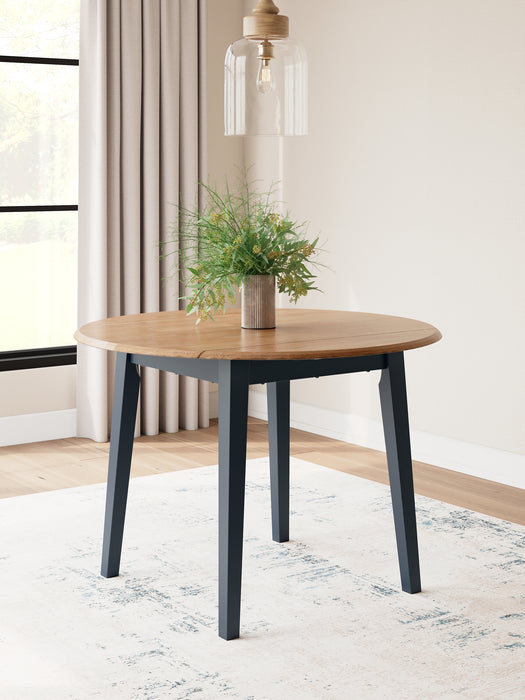 Gesthaven Round DRM Drop Leaf Table