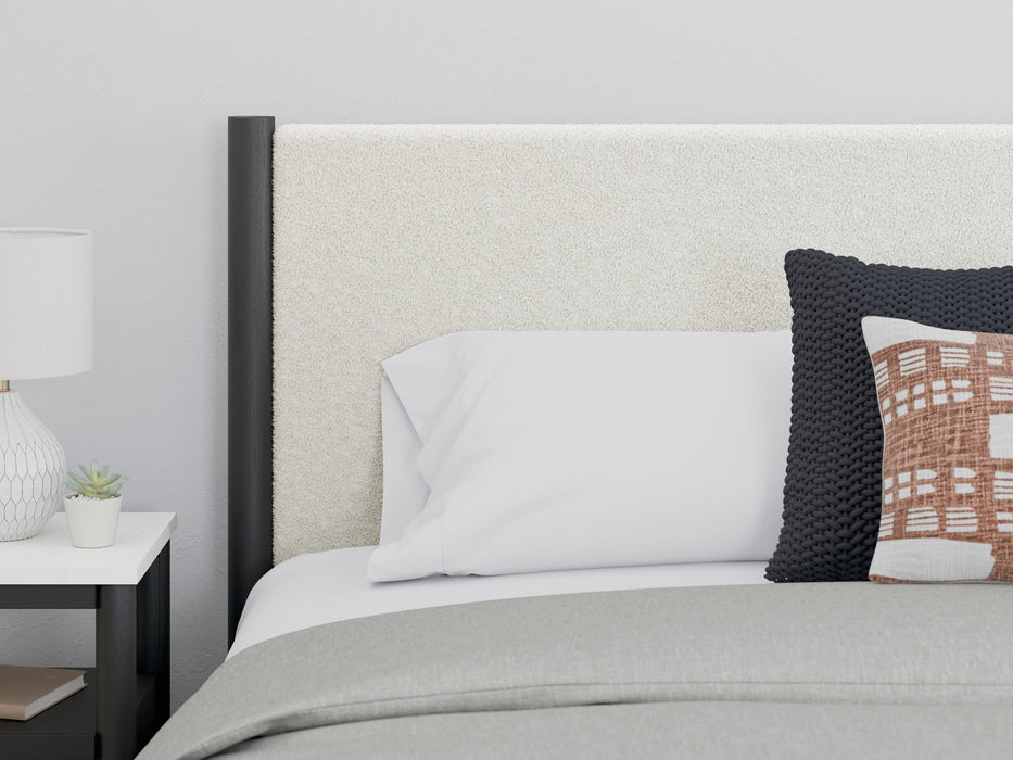 Cadmori  Upholstered Panel Bed