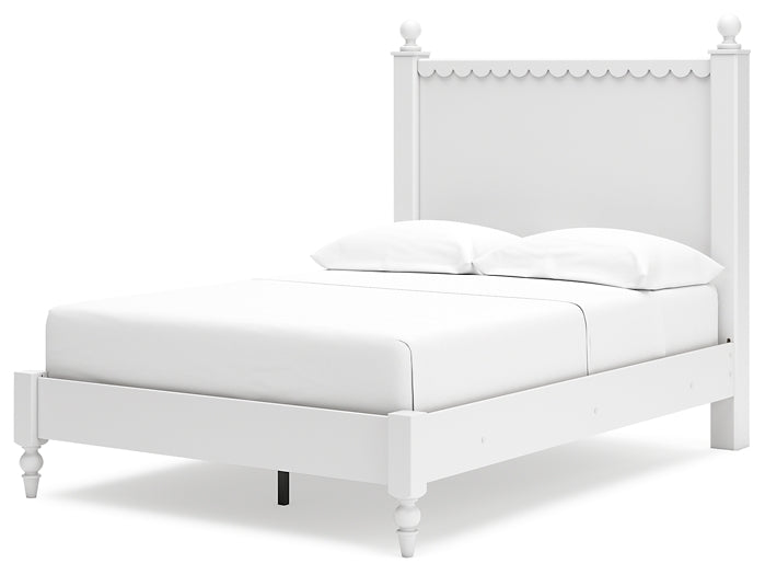 Mollviney  Panel Bed