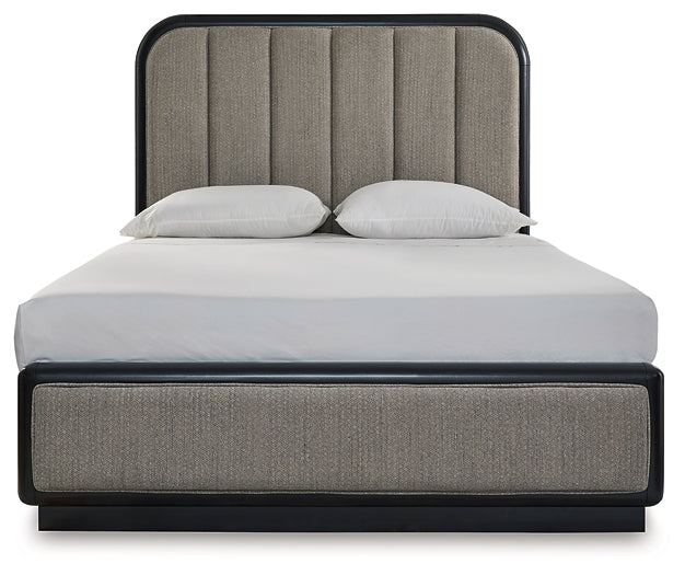 Rowanbeck  Upholstered Panel Bed