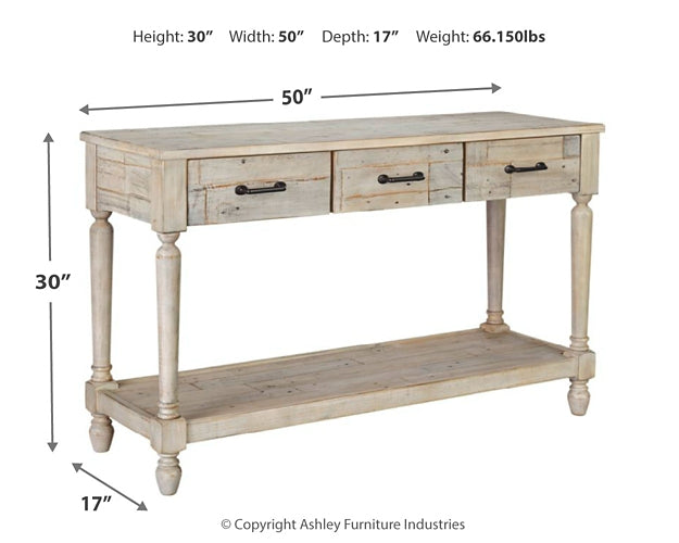 Shawnalore Sofa Table