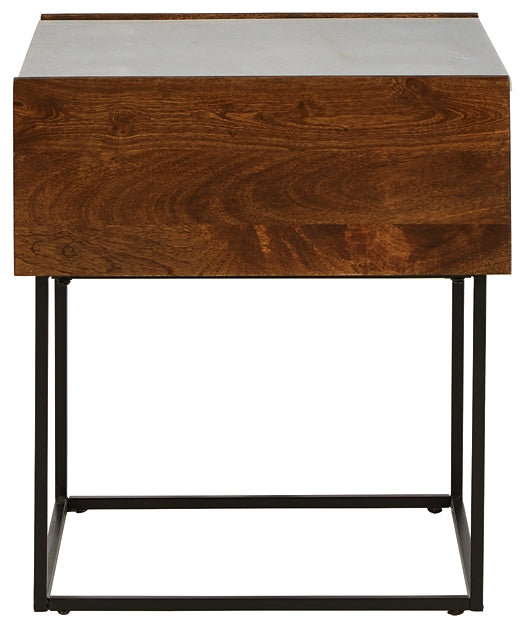 Rusitori Rectangular End Table