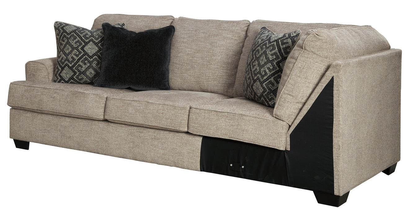 Bovarian 2-Piece Sectional with Ottoman