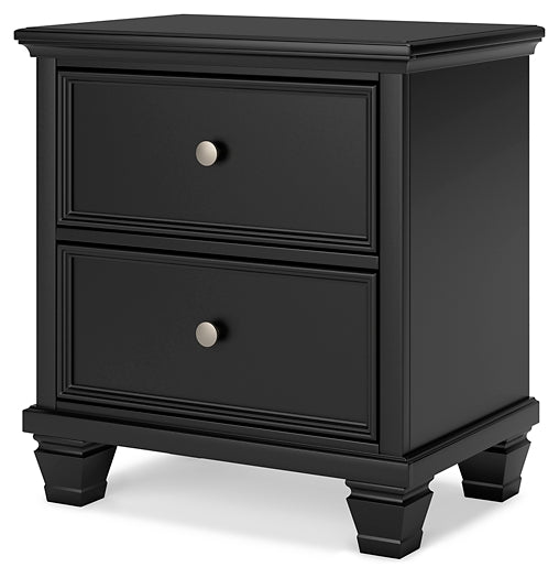 Lanolee Two Drawer Night Stand