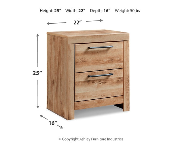 Hyanna Twin Panel Bed with Mirrored Dresser, Chest and 2 Nightstands