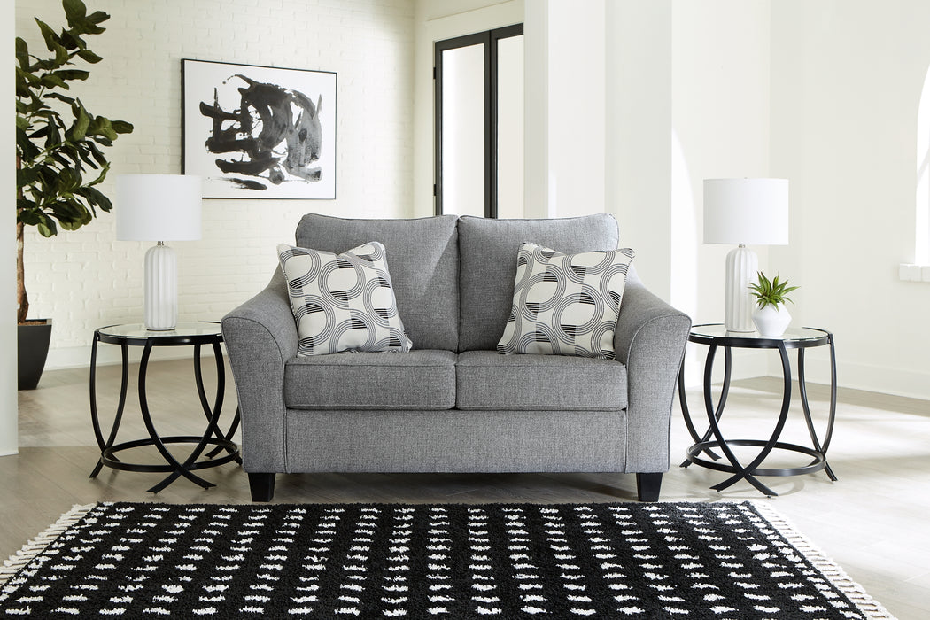 Mathonia Sofa and Loveseat