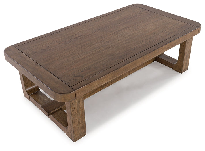 Cabalynn Coffee Table with 1 End Table