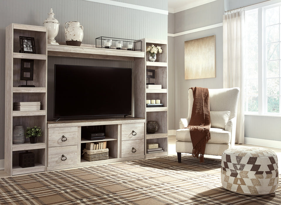 Willowton 4-Piece Entertainment Center